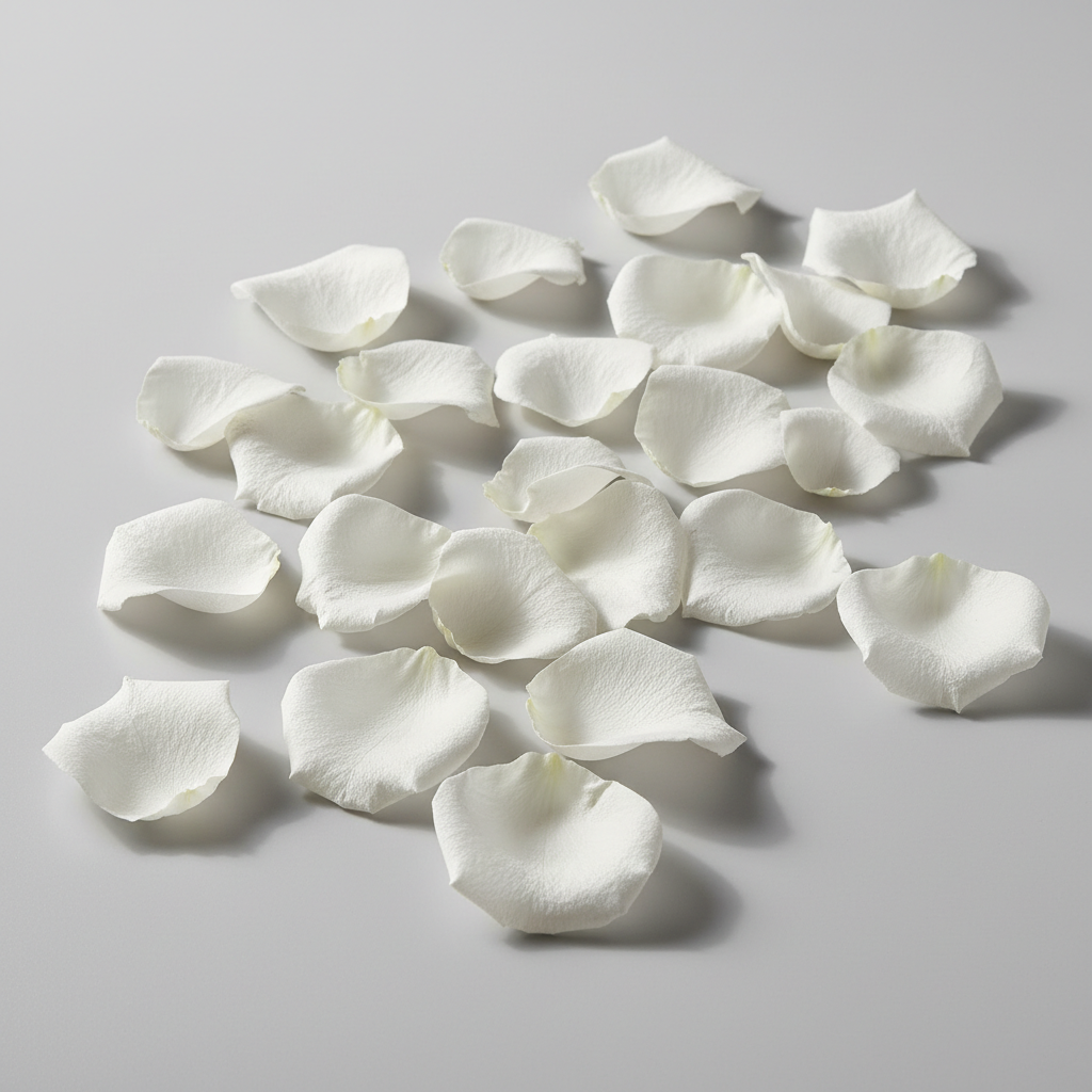 Petali stabilizzati di rosa bianchi 100g