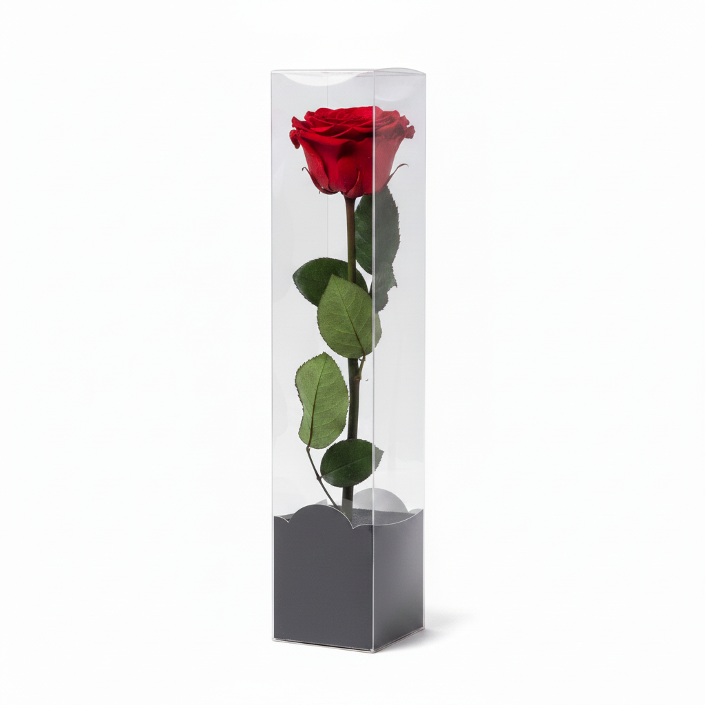 Rosa stabilizzata scatola piccola senza logo