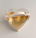 Scatola cuore crema - identica all'originale