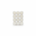 Tealight Trasparente sfondo bianco senza etichette