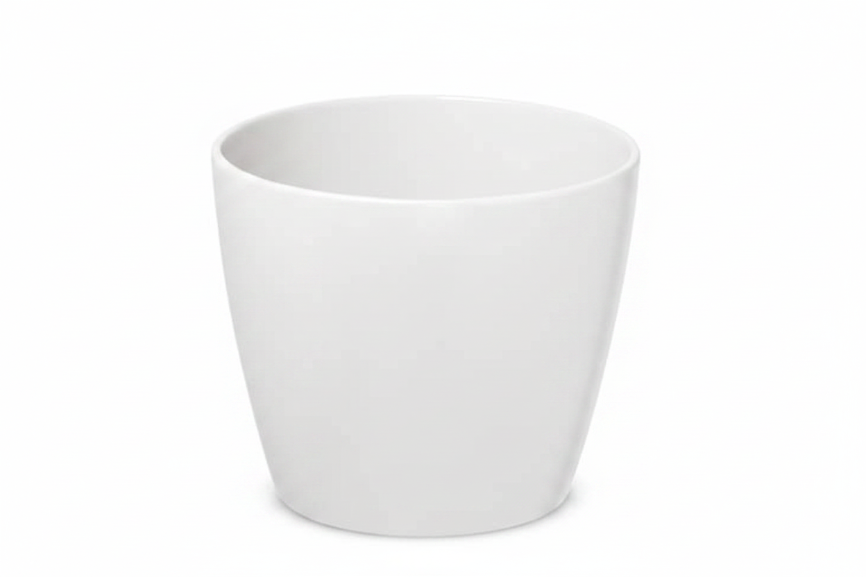Vaso bianco senza logo