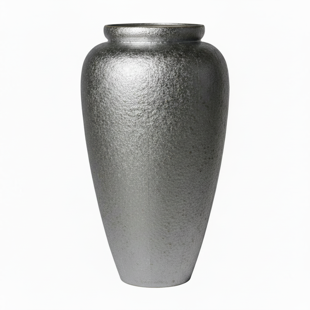 Vaso Grande Silver Scuro